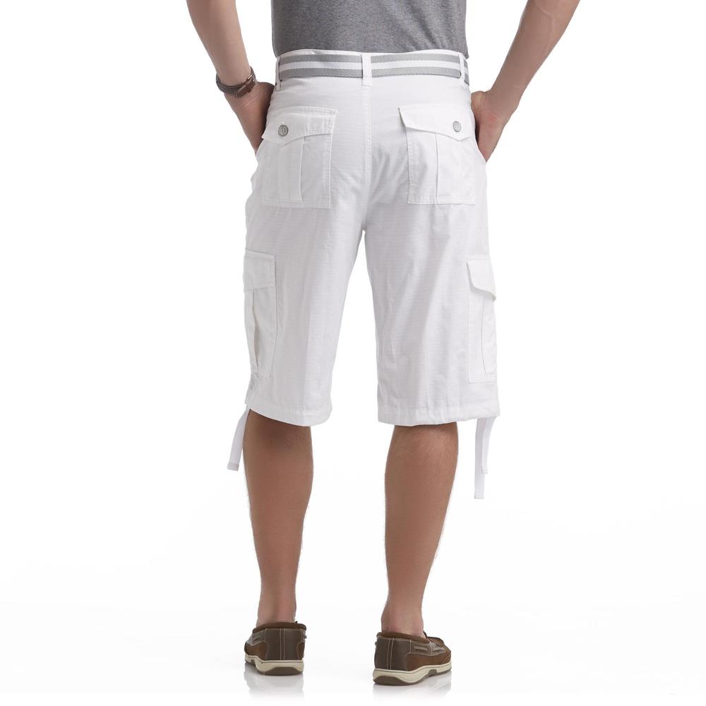Southpole Young Men's Ripstop Cargo Shorts & Belt