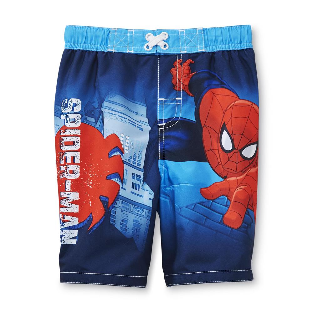 Marvel Spider-Man Toddler Boy's Swim Trunks