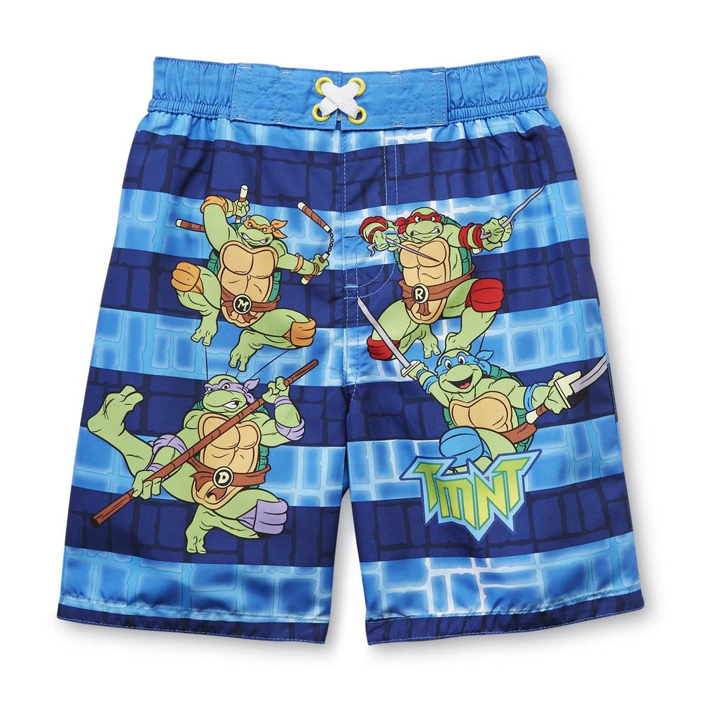 Nickelodeon Teenage Mutant Ninja Turtles Toddler Boy's Swim Trunks
