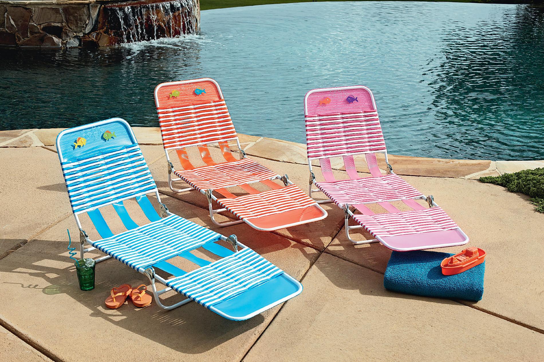 pvc folding lounge chair