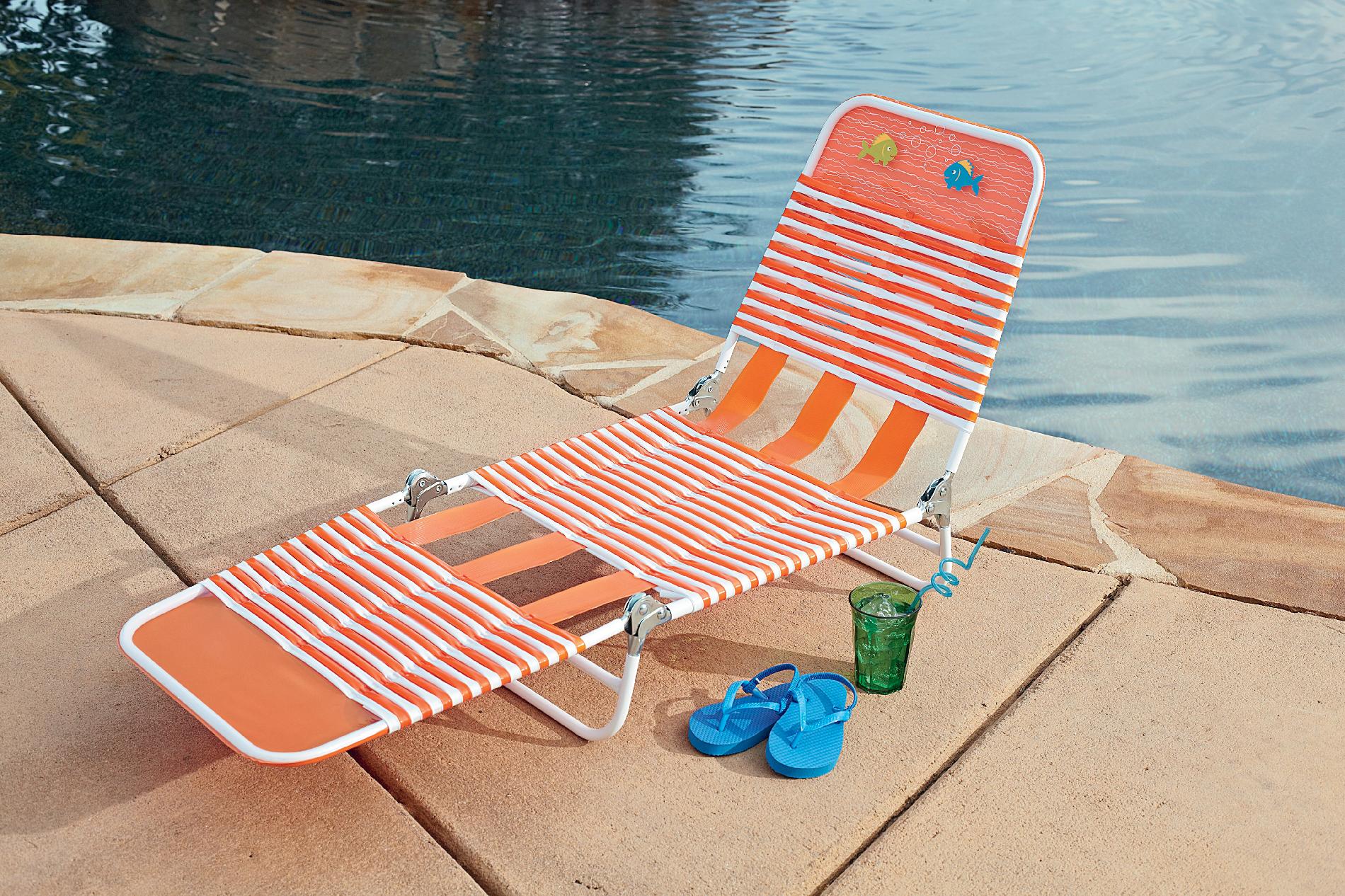pvc folding lounge chair