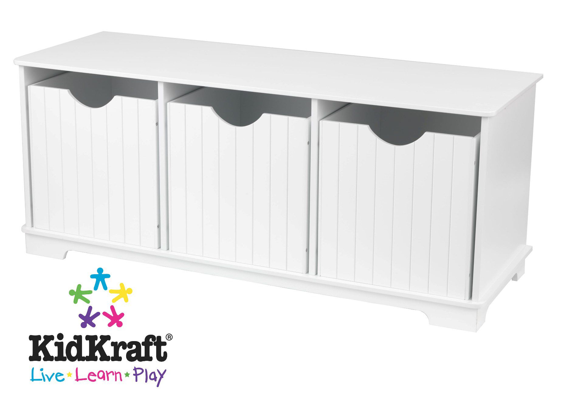 Kidkraft Nantucket Storage Bench White