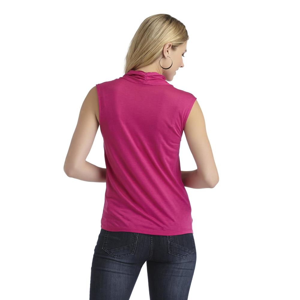 Attention Women's Layered Wrap Top