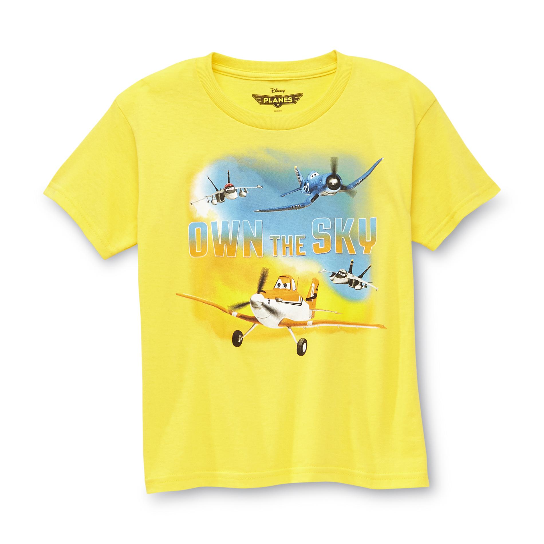 Disney Planes Boy's Graphic T-Shirt - Own The Sky