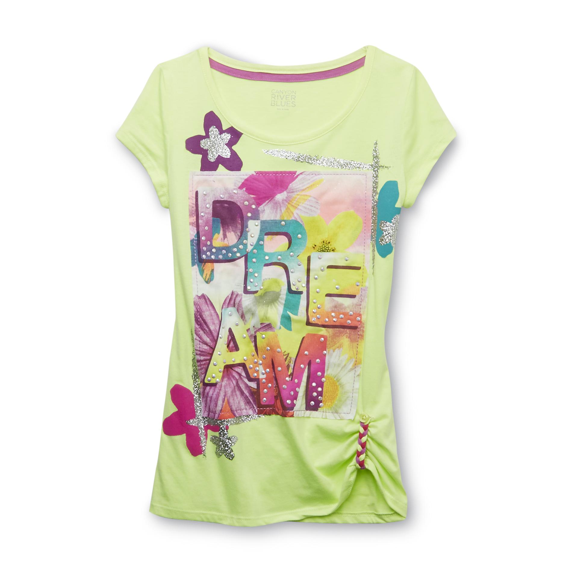 Canyon River Blues Girl's Embellished Top - Dream