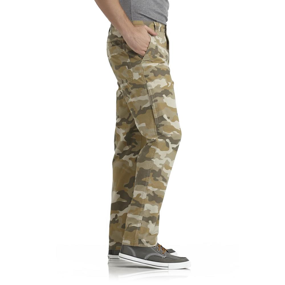 Outdoor Life Men's Canvas Cliff Pants - Camouflage