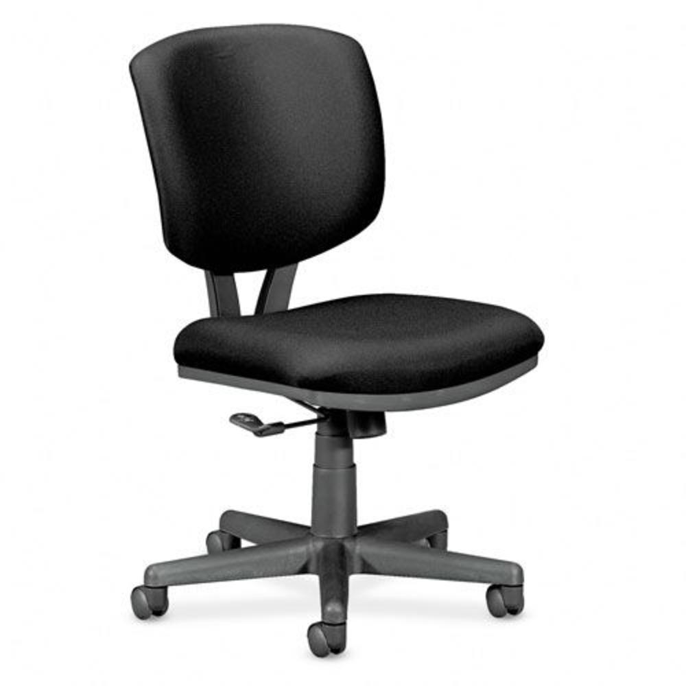 HON Volt Series Task Chair, Polyester, Black Fabric