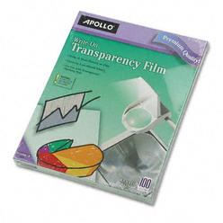 Apollo c-o Acco World APOWO100CB Write On Transparency Film- 8-.50in.x11in.- Clear