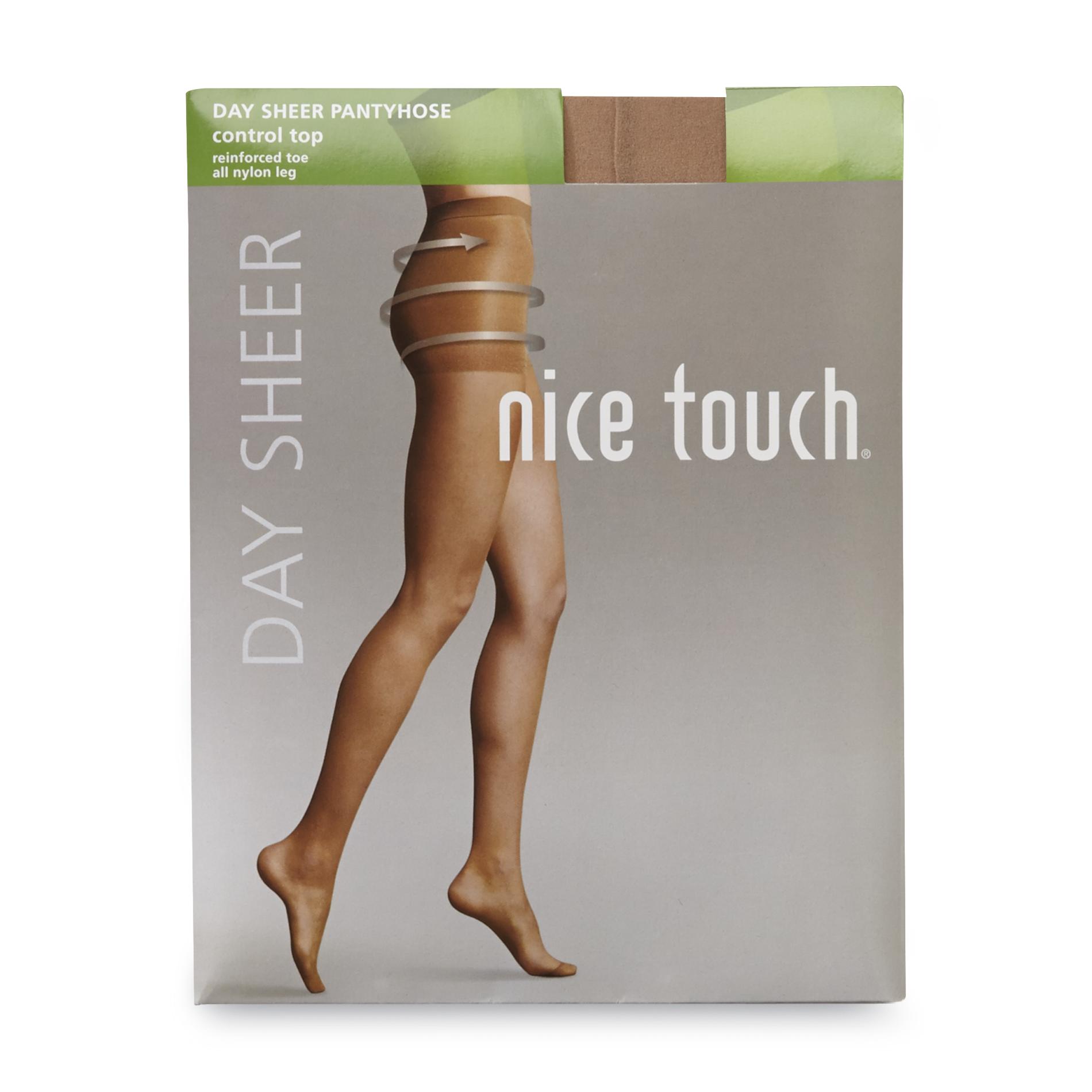 Nice Touch Women's Hosiery Day Sheer Control Top Pantyhose