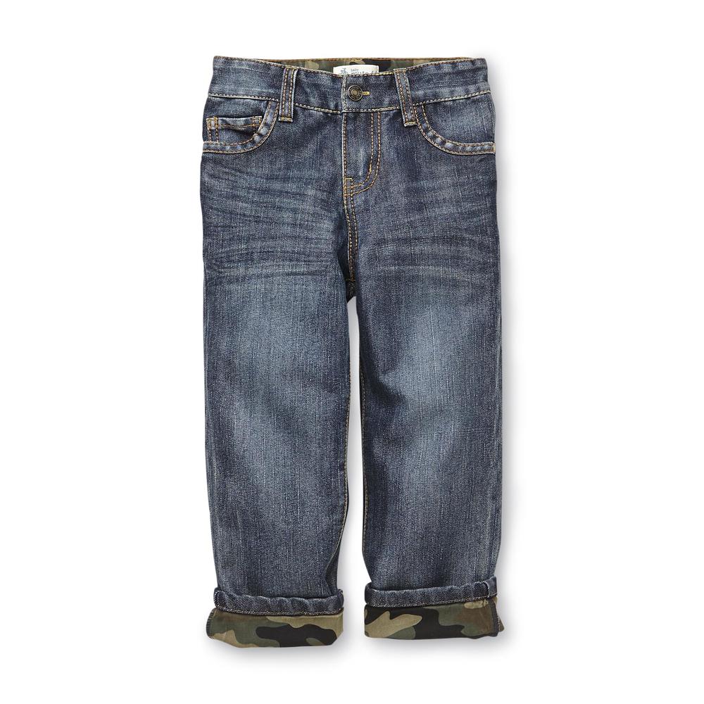 Route 66 Infant & Toddler Girl's Jeans - Camouflage Cuffs