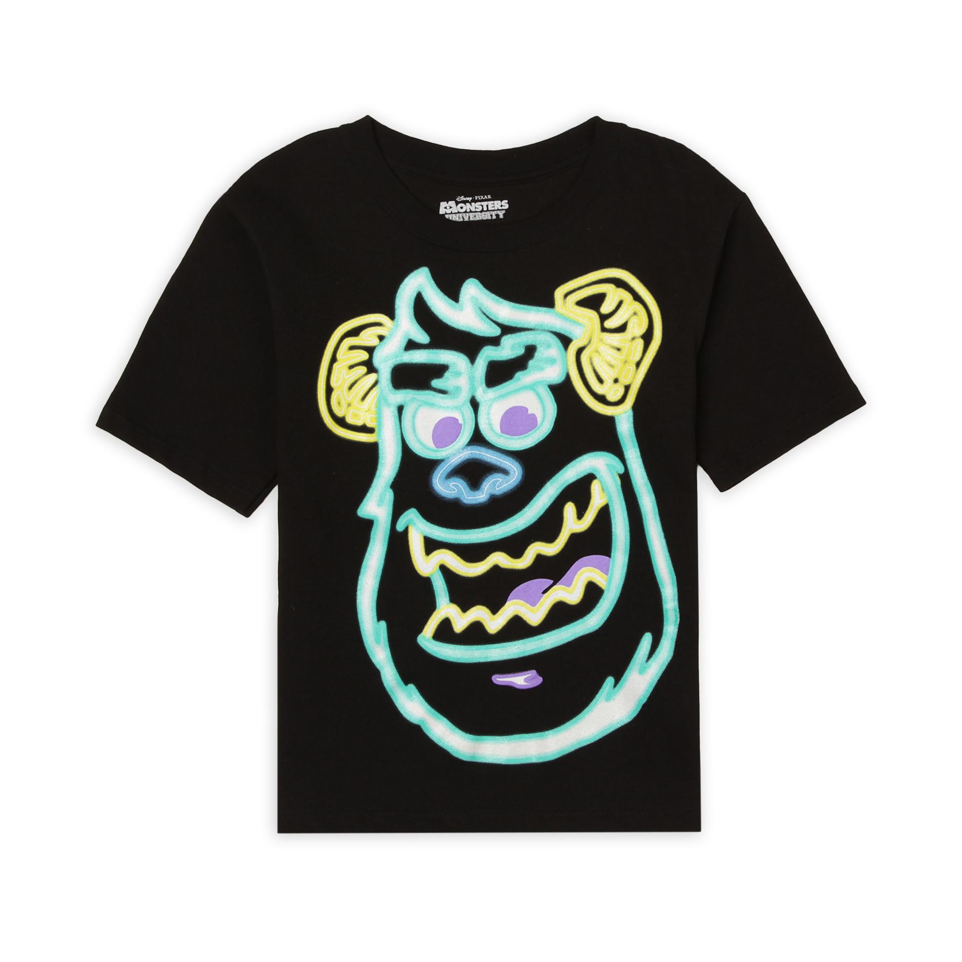 Disney Boy's Graphic T-Shirt - Neon Sulley