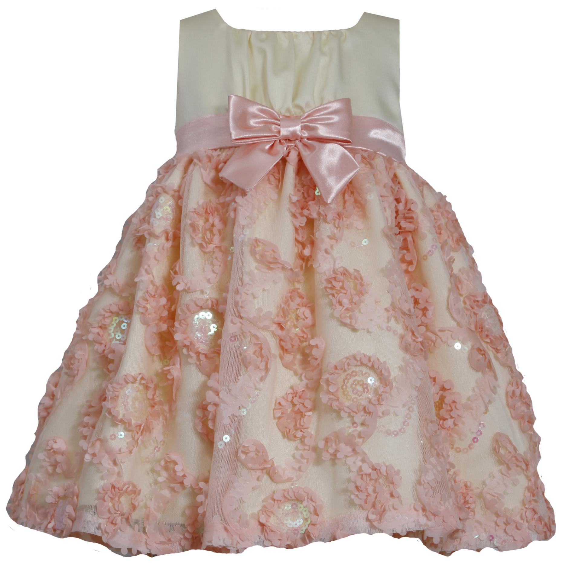 Ashley Ann Infant & Toddler Girl's Sequined Soutache Party Dress