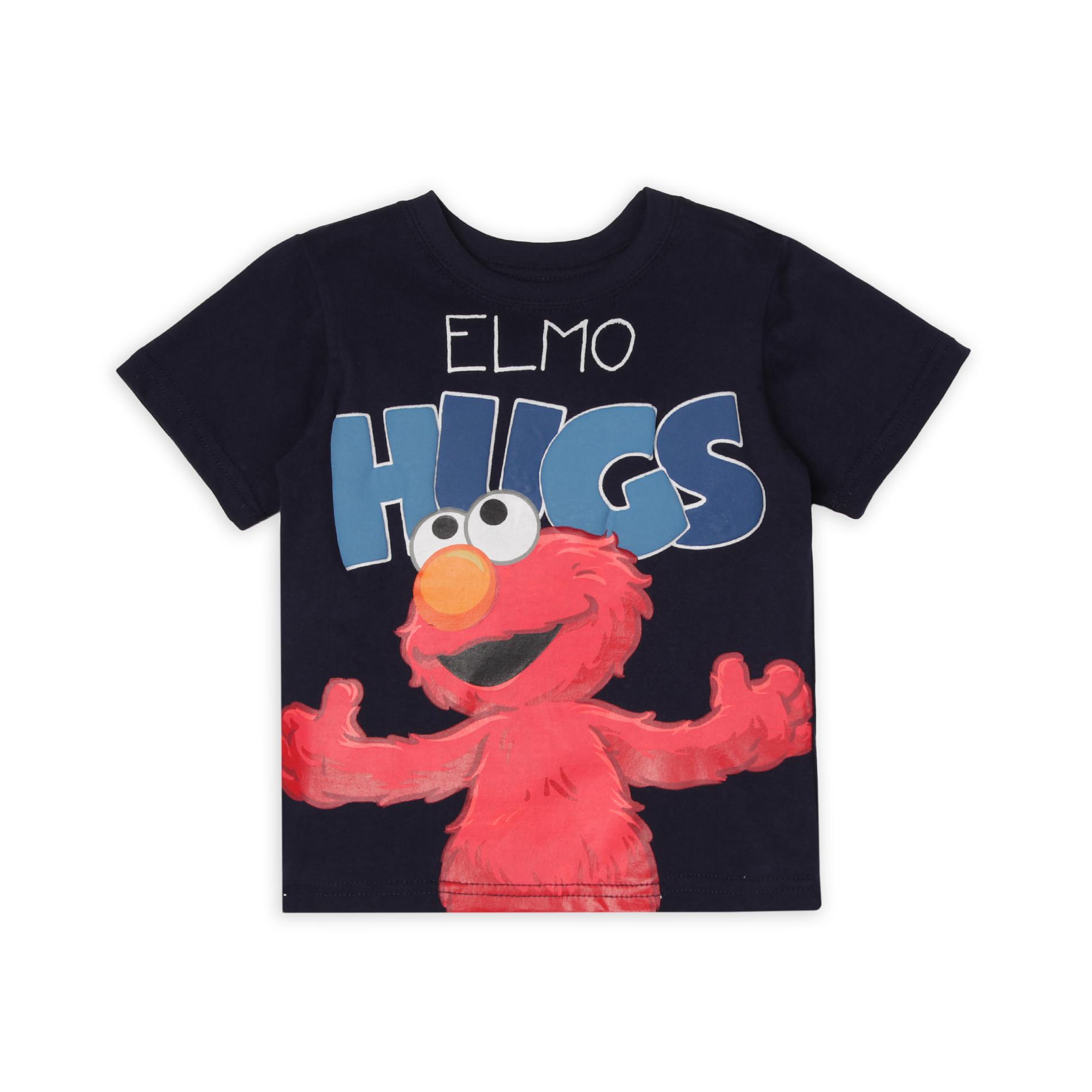 Sesame Street Toddler Boy's Graphic T-Shirt - Elmo Hugs
