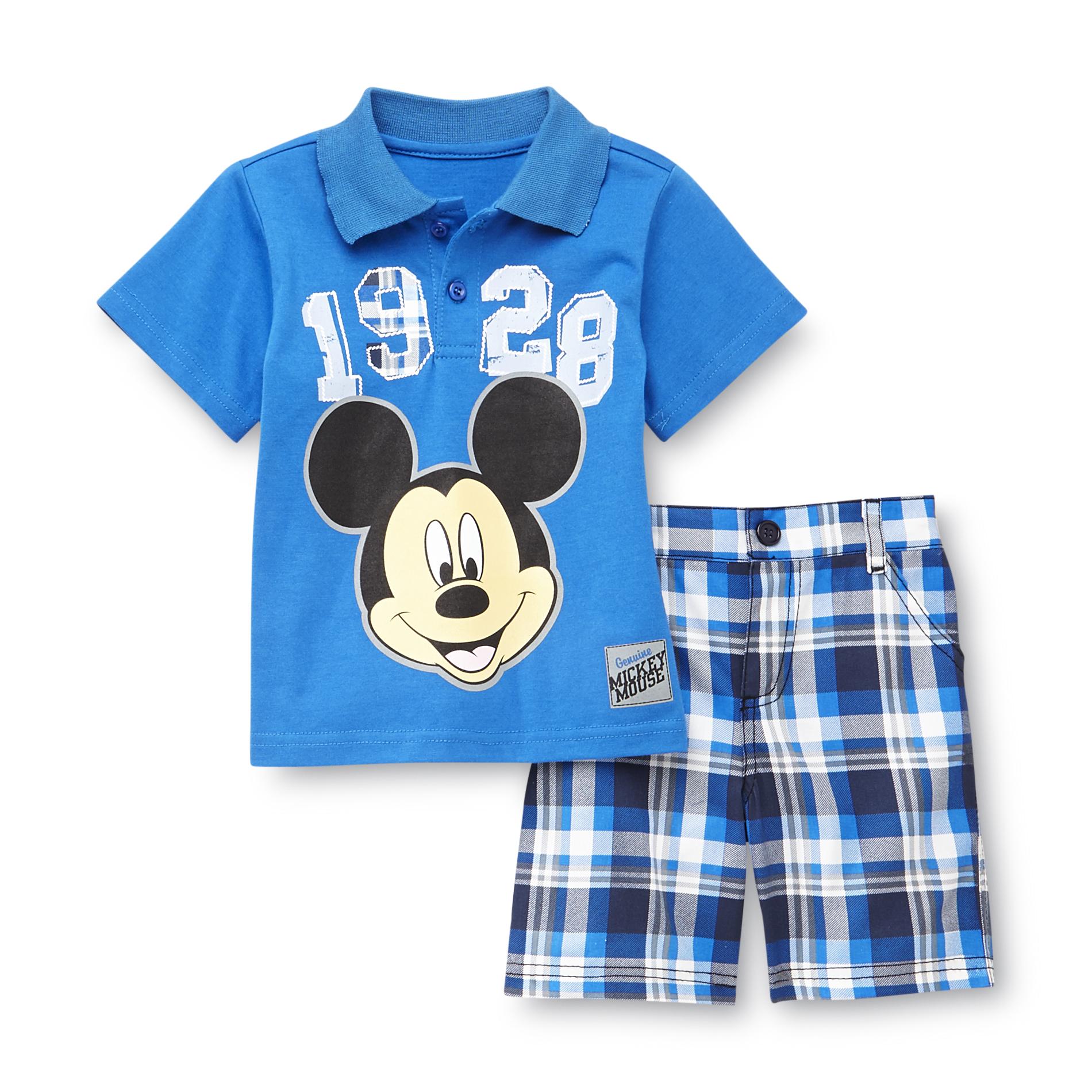 Disney Infant & Toddler Boy's Polo Set - Mickey Mouse