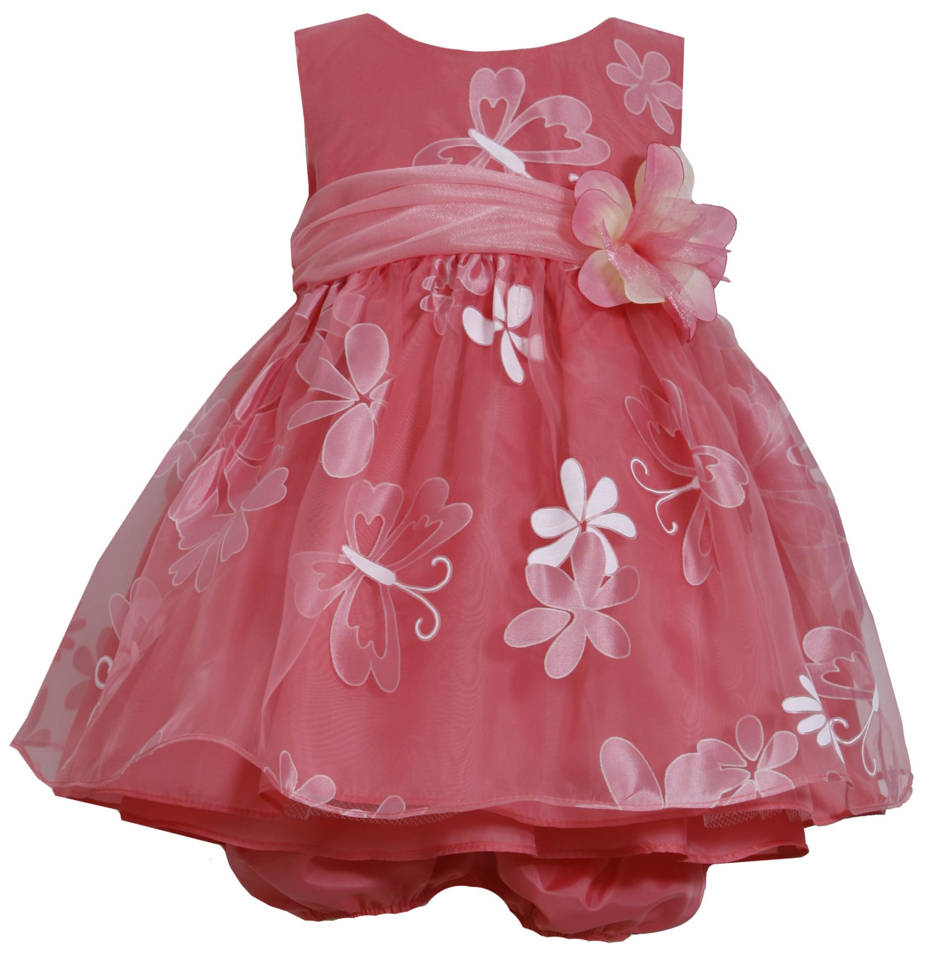 Ashley Ann Newborn Girl's Spring Party Dress