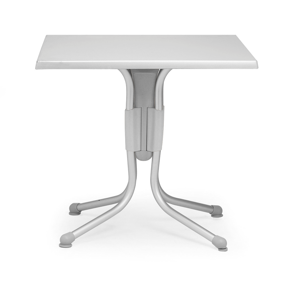 Nardi 31" Grigio Polo Square Table in Silver/Grey