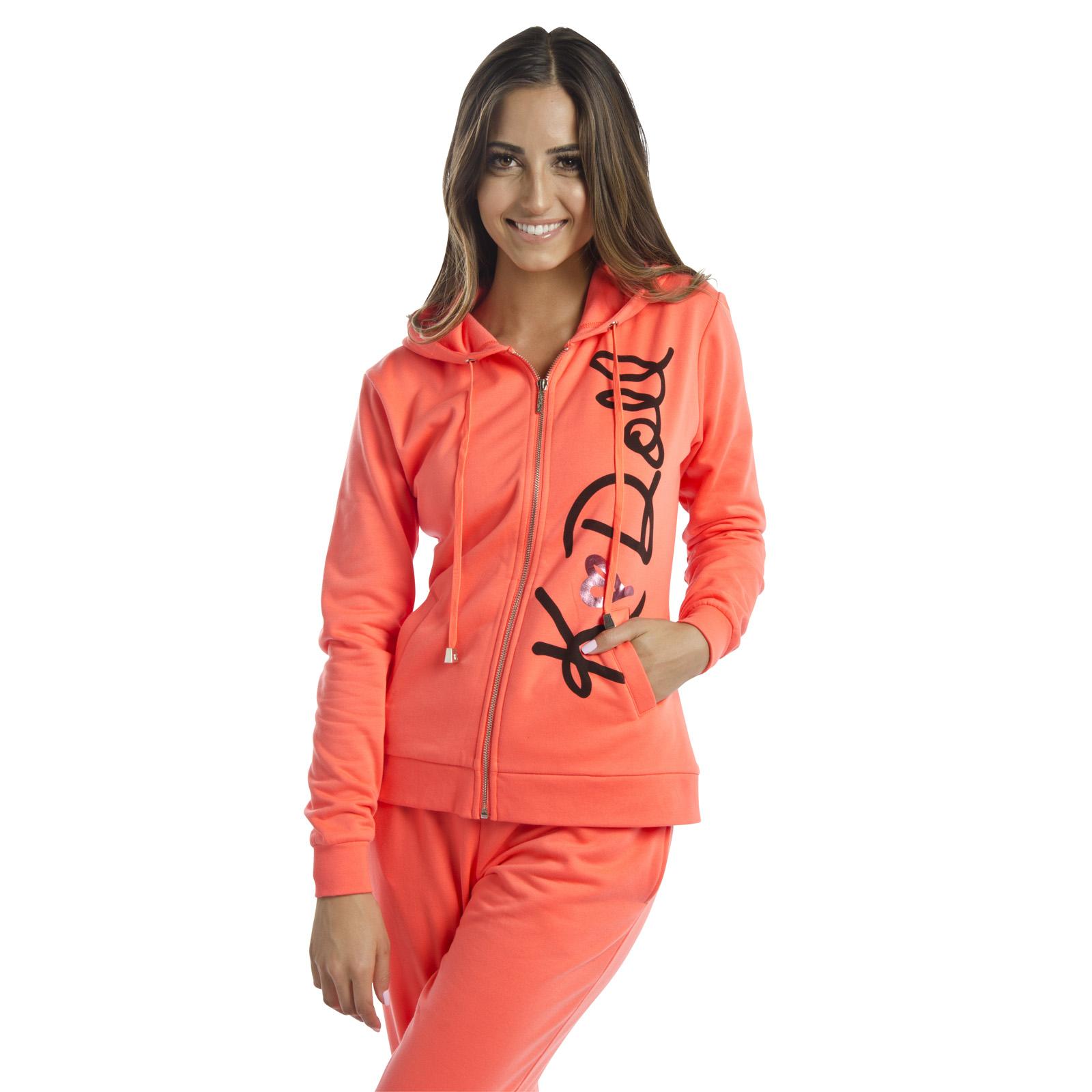 Kardashian Kollection Women's Graphic Hoodie Jacket - K-Doll