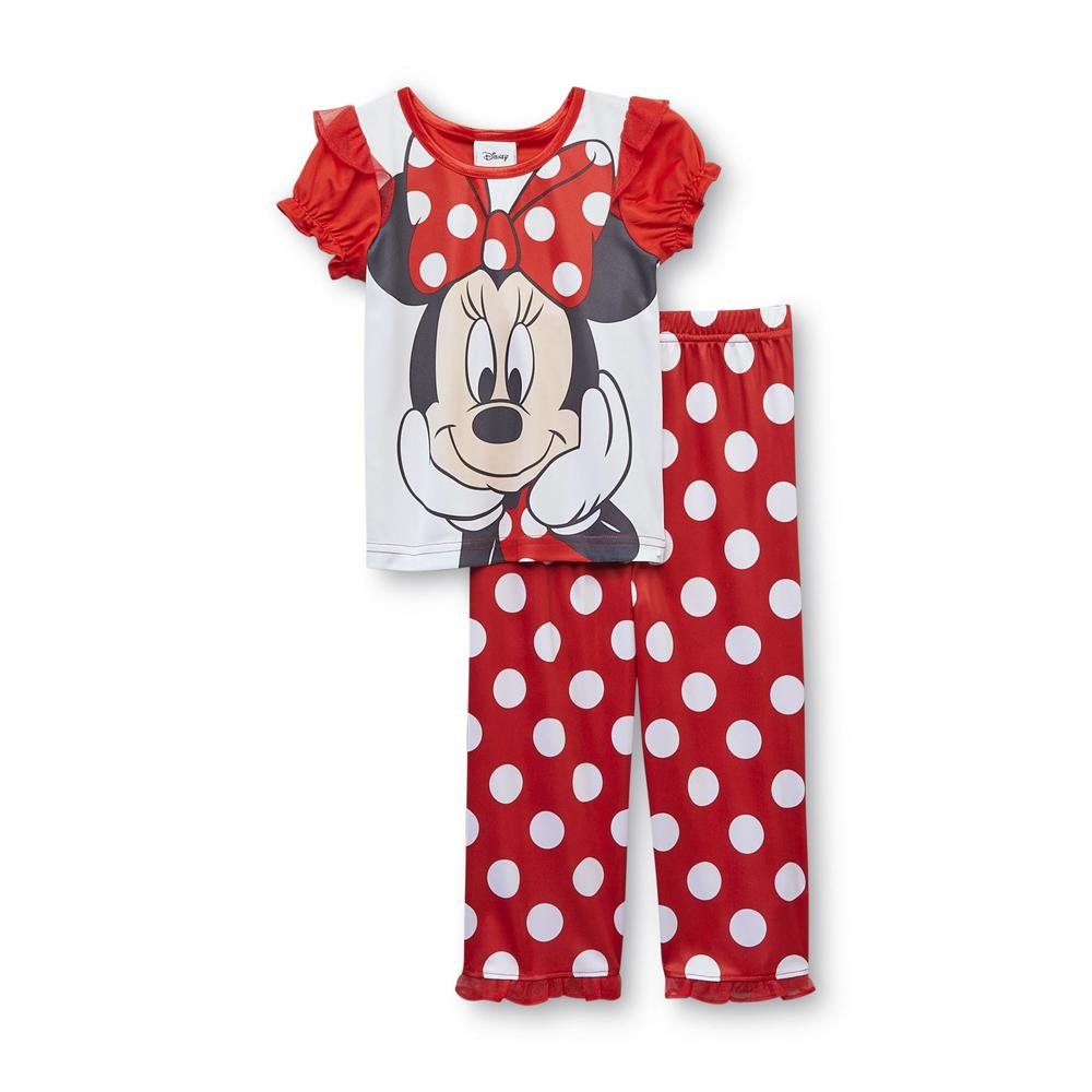 Disney Minnie Mouse Infant & Toddler Girl's Pajama Shirt & Pants - Polka Dot