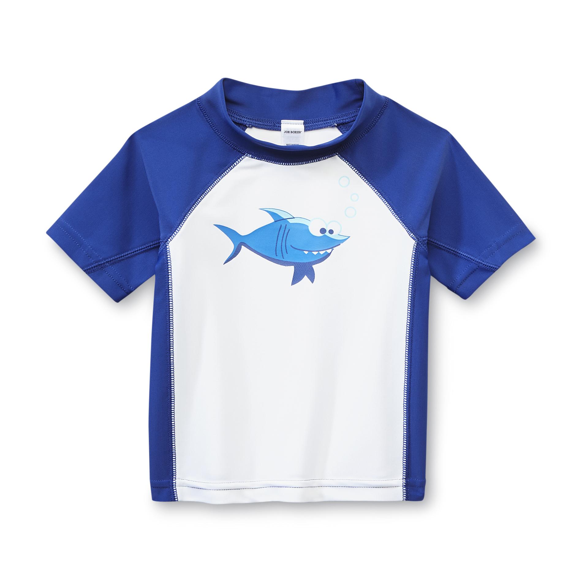 Joe Boxer Infant & Toddler Boy's Rash Guard Swim Shirt - Shark