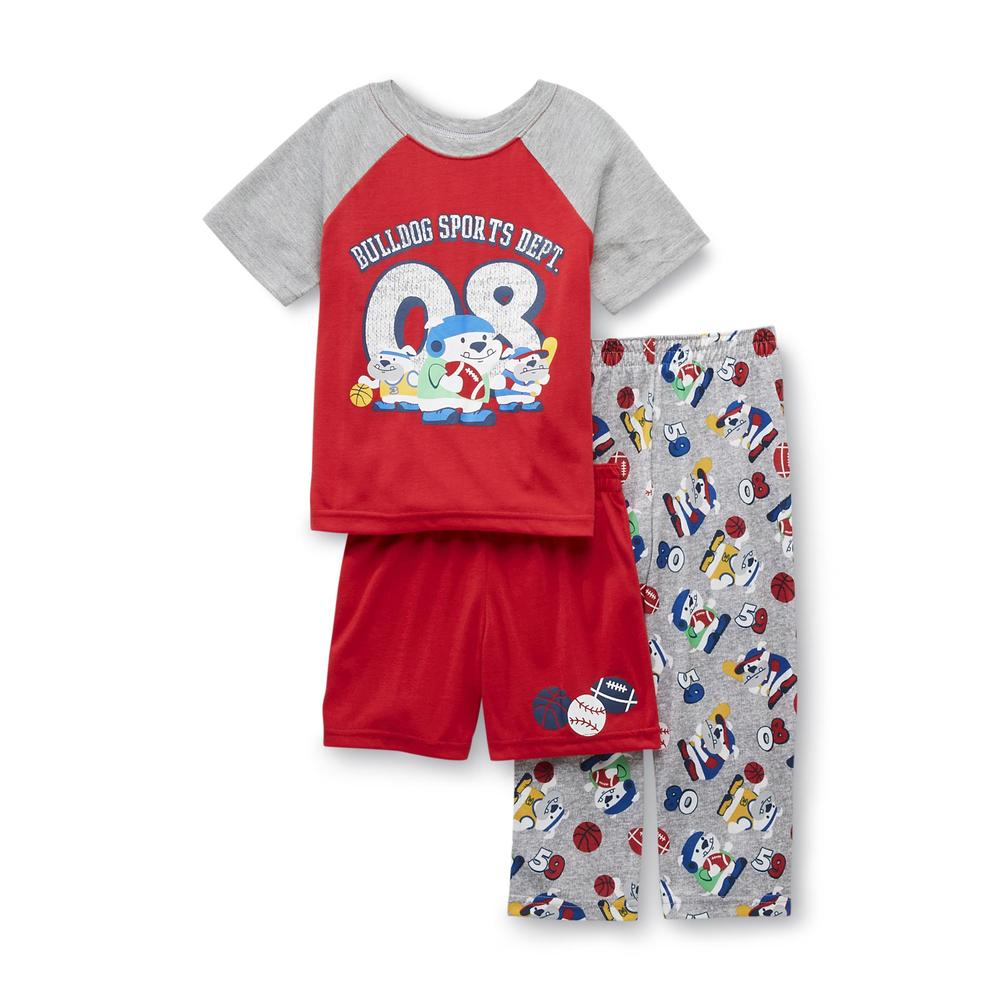 Joe Boxer Infant & Toddler Boy's 3-Piece Pajama Set - Sports