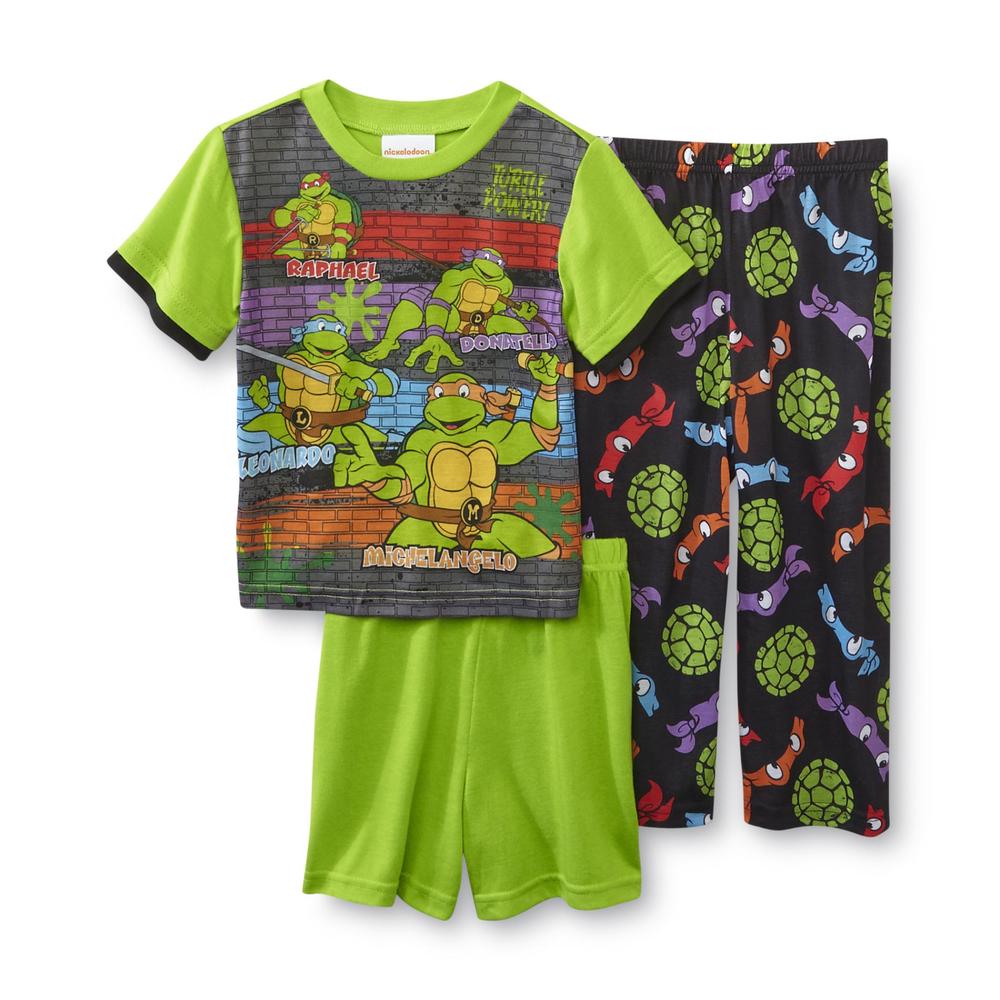 Nickelodeon Teenage Mutant Ninja Turtles Toddler Boy's Pajama Shirt  Pants & Shorts