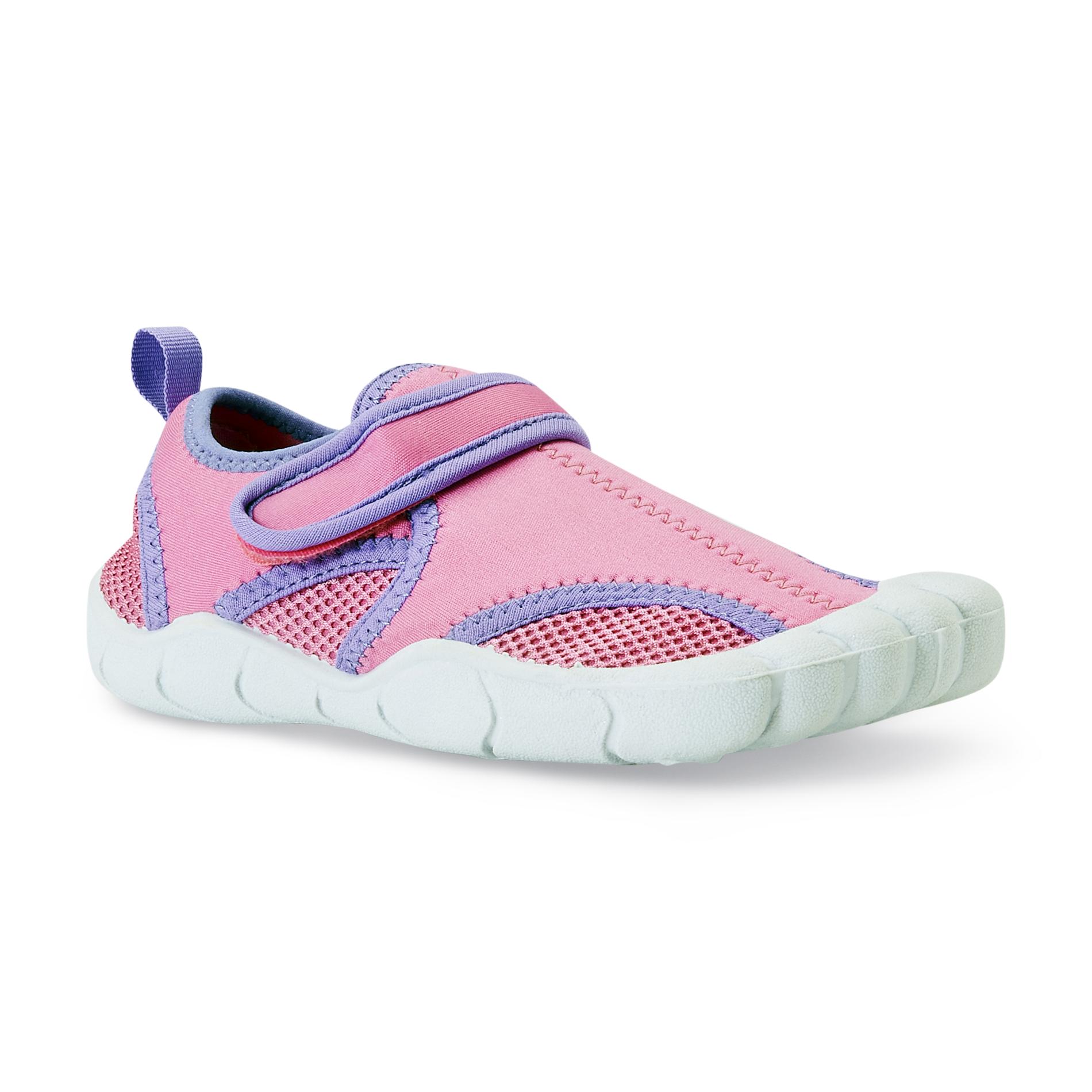 Personal Identity Toddler Girl's Zelma Pink/Purple Velcro Water Shoe