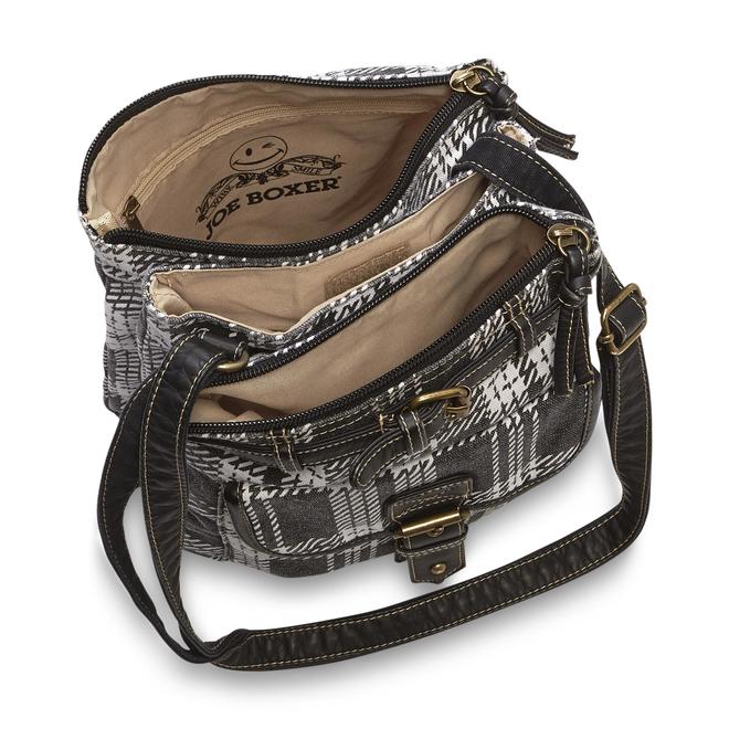 Joe Boxer Junior's Tuscany Crossbody Bag Plaid