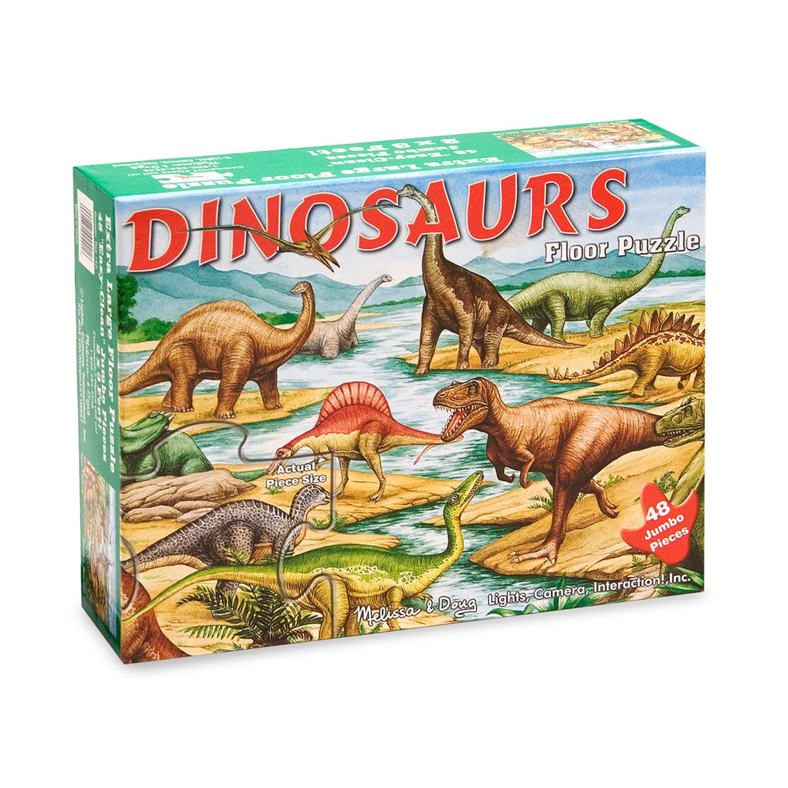 melissa & doug dinosaur floor puzzle