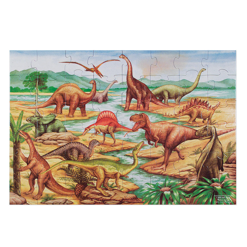Melissa & Doug Dinosaurs Floor Puzzle (48 pc)