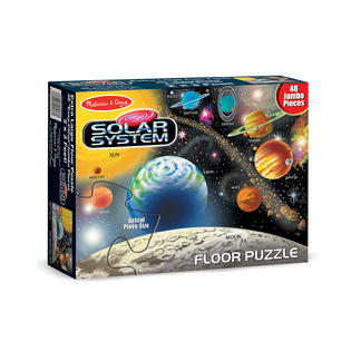 Melissa Doug Solar System Floor Puzzle 48 Pc