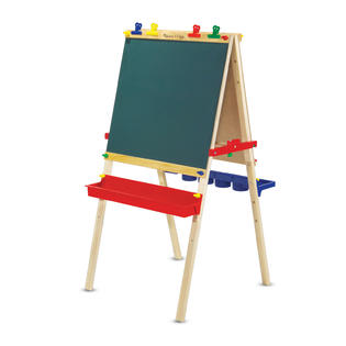 Melissa & Doug Deluxe Wooden Standing Art Easel