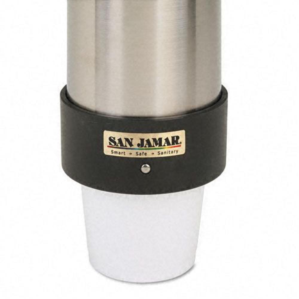 San Jamar SJMC3400P Large Water Cup Dispenser with Removable Cap