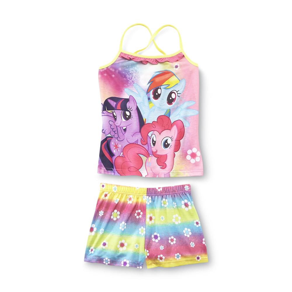 Hasbro My Little Pony Girl's Pajama Tank Top & Shorts
