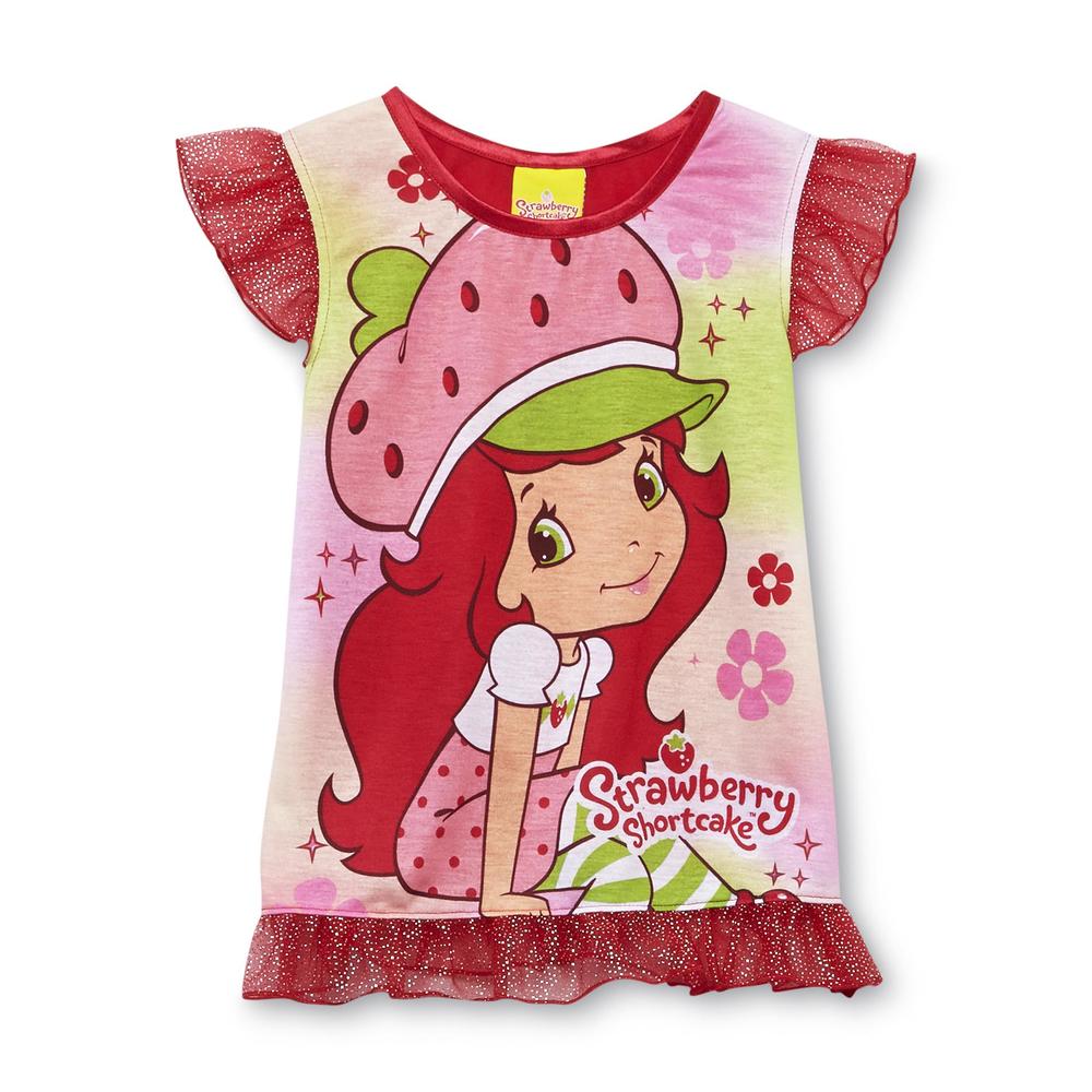 Strawberry Shortcake Girl's Pajama Top & Shorts