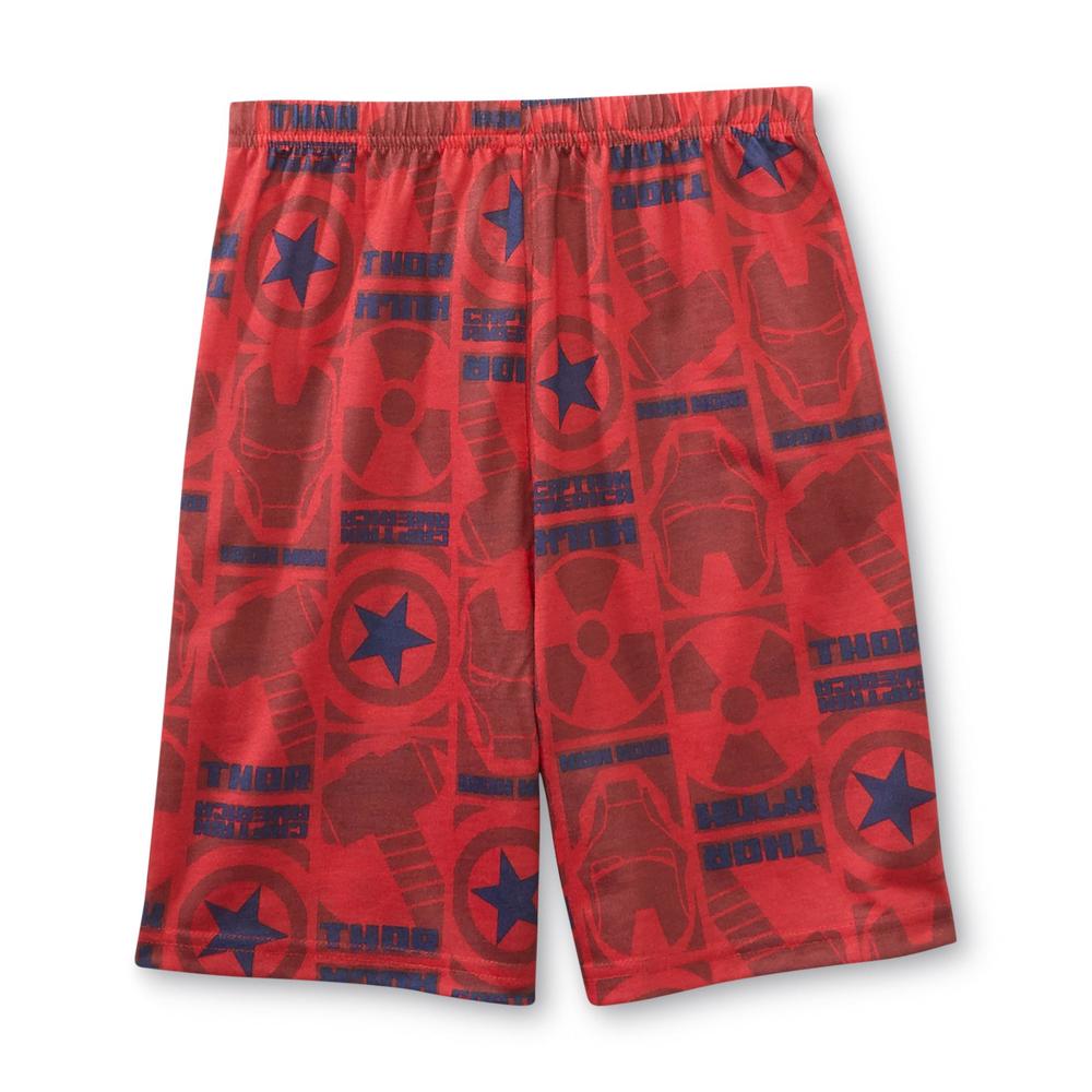 Marvel Boy's Pajama Shirt & Pants - The Avengers
