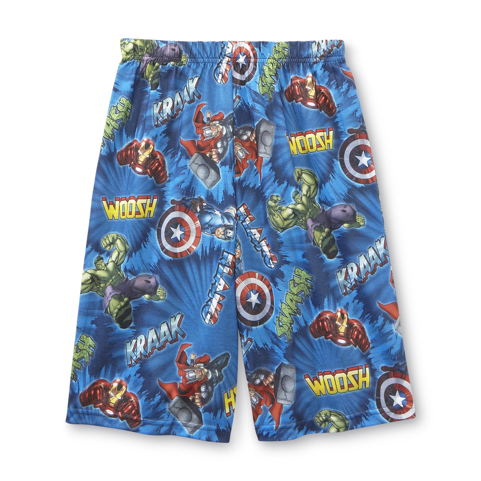 Marvel Avengers Assemble Boy's Pajama Shorts