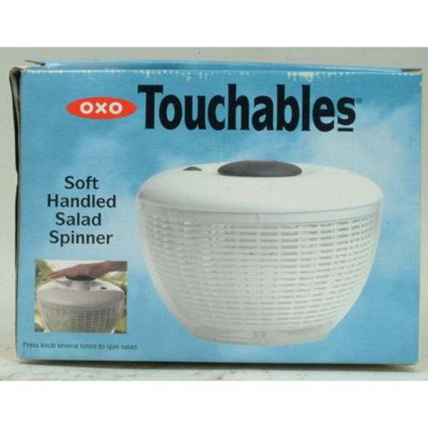 OXO Touchables Salad Spinner, White