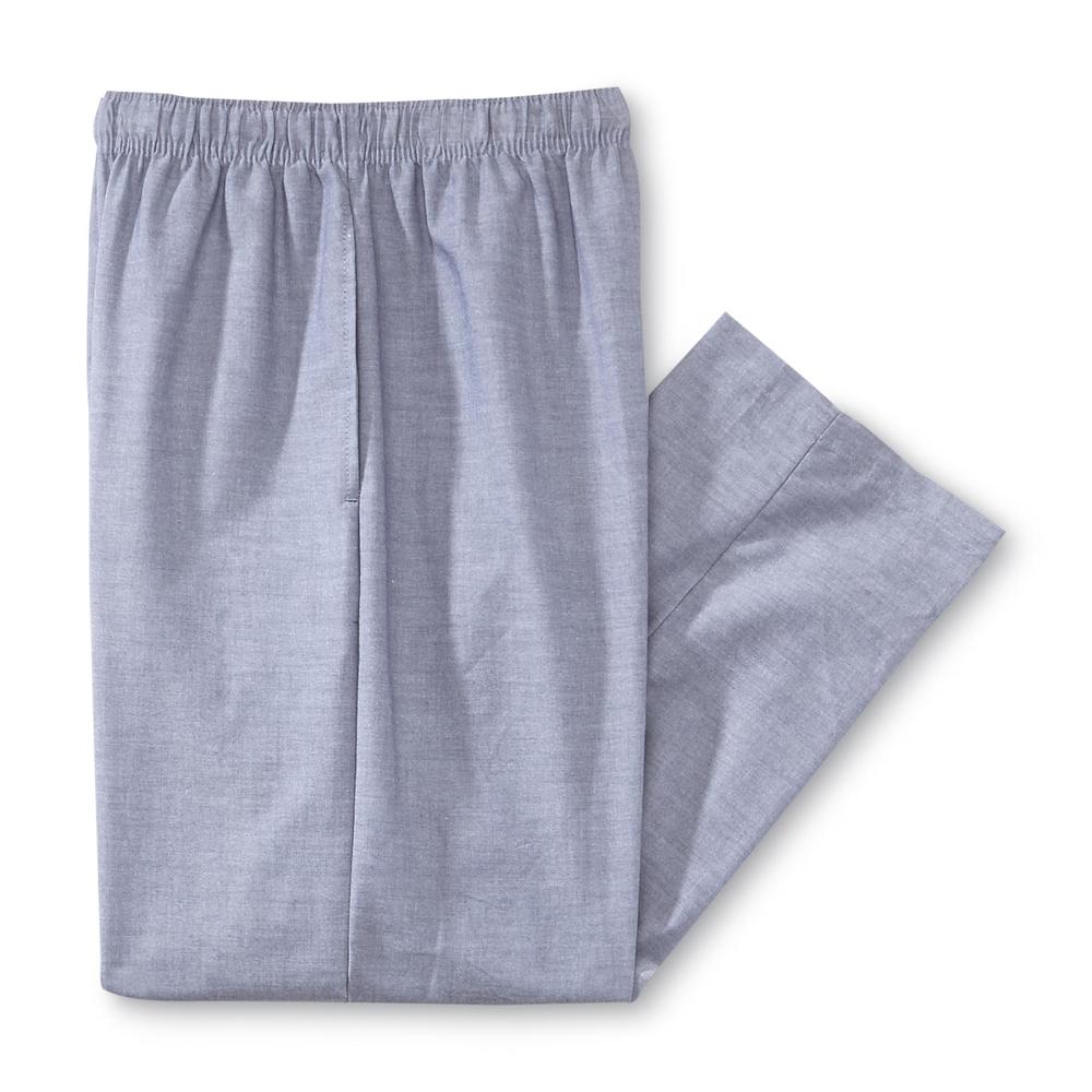Basic Editions Men's Big & Tall Chambray Pajama Pants