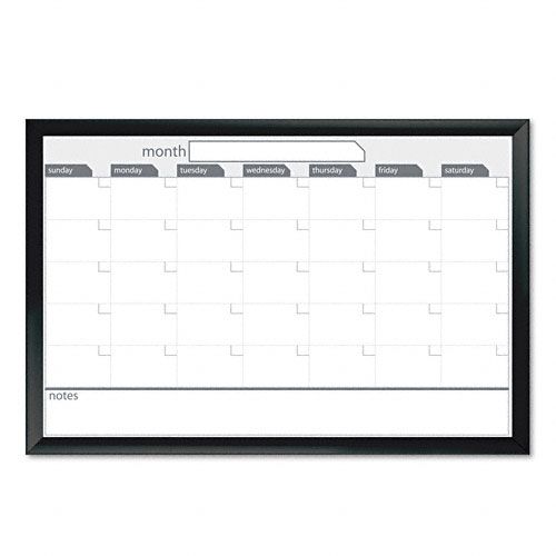 The Board Dudes BDUCYG08 Premium Magnetic Dry Erase Monthly Planner