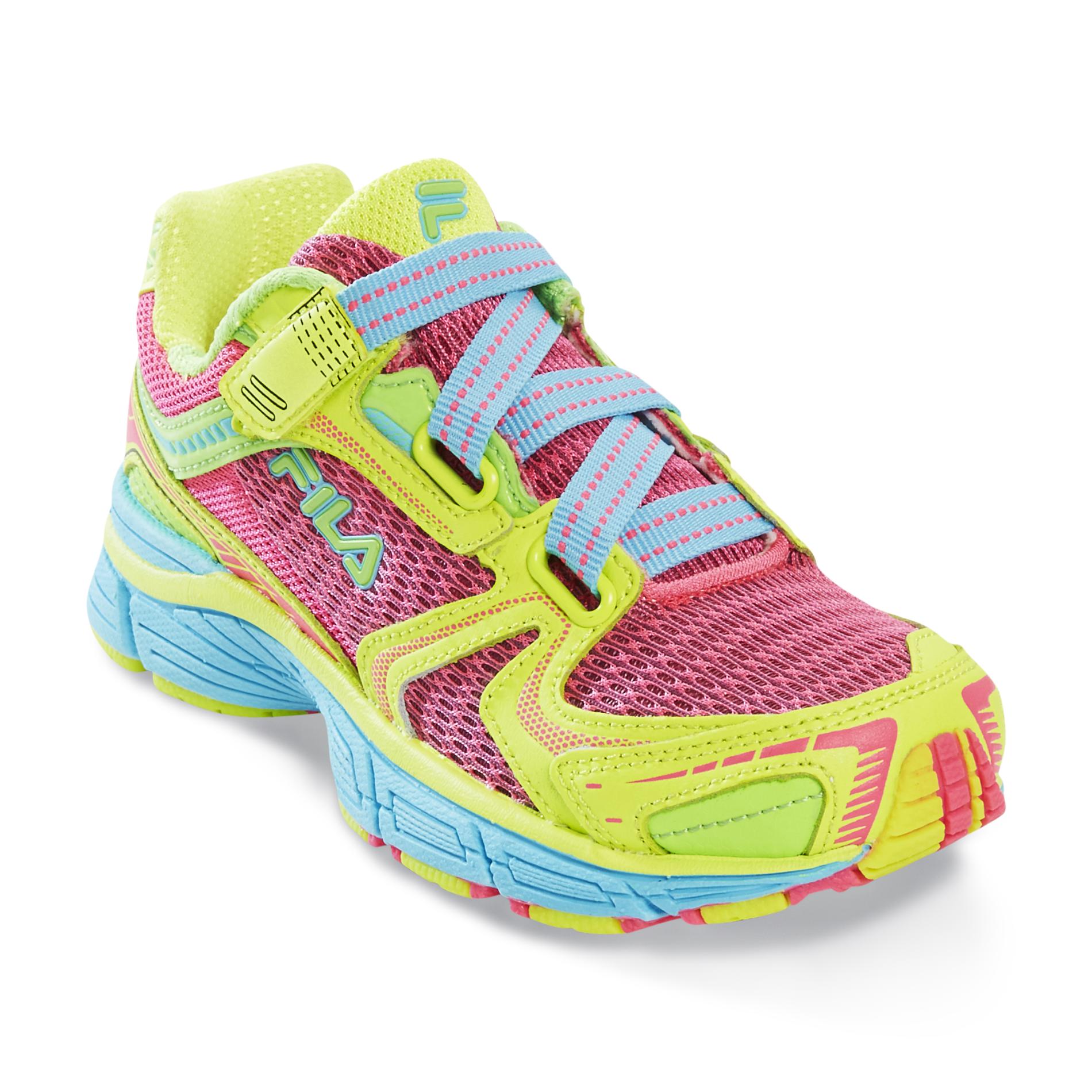 Fila Girl's Approach EZ Athletic Shoe - Pink Multi