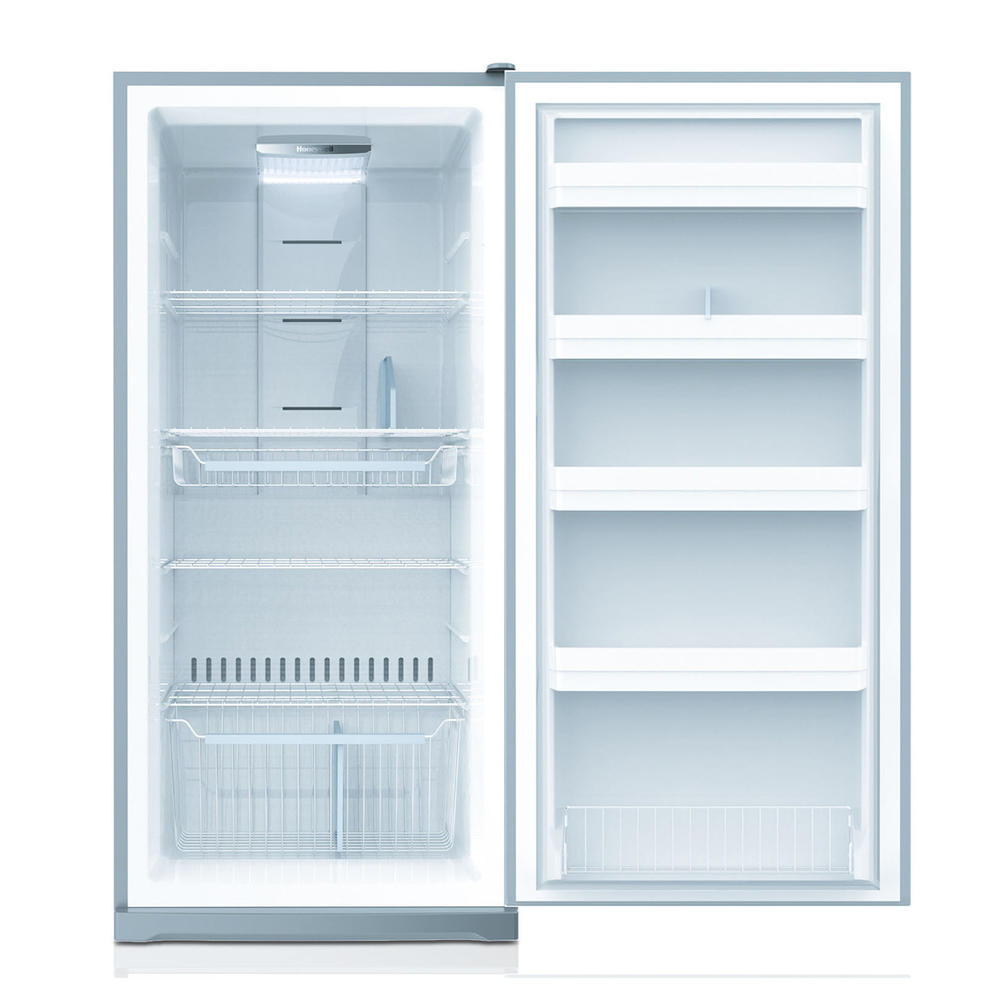 Hanover HANFU14FAW 13.8 Cu. Ft. Frost-Free Upright Freezer with Door Alarm - White