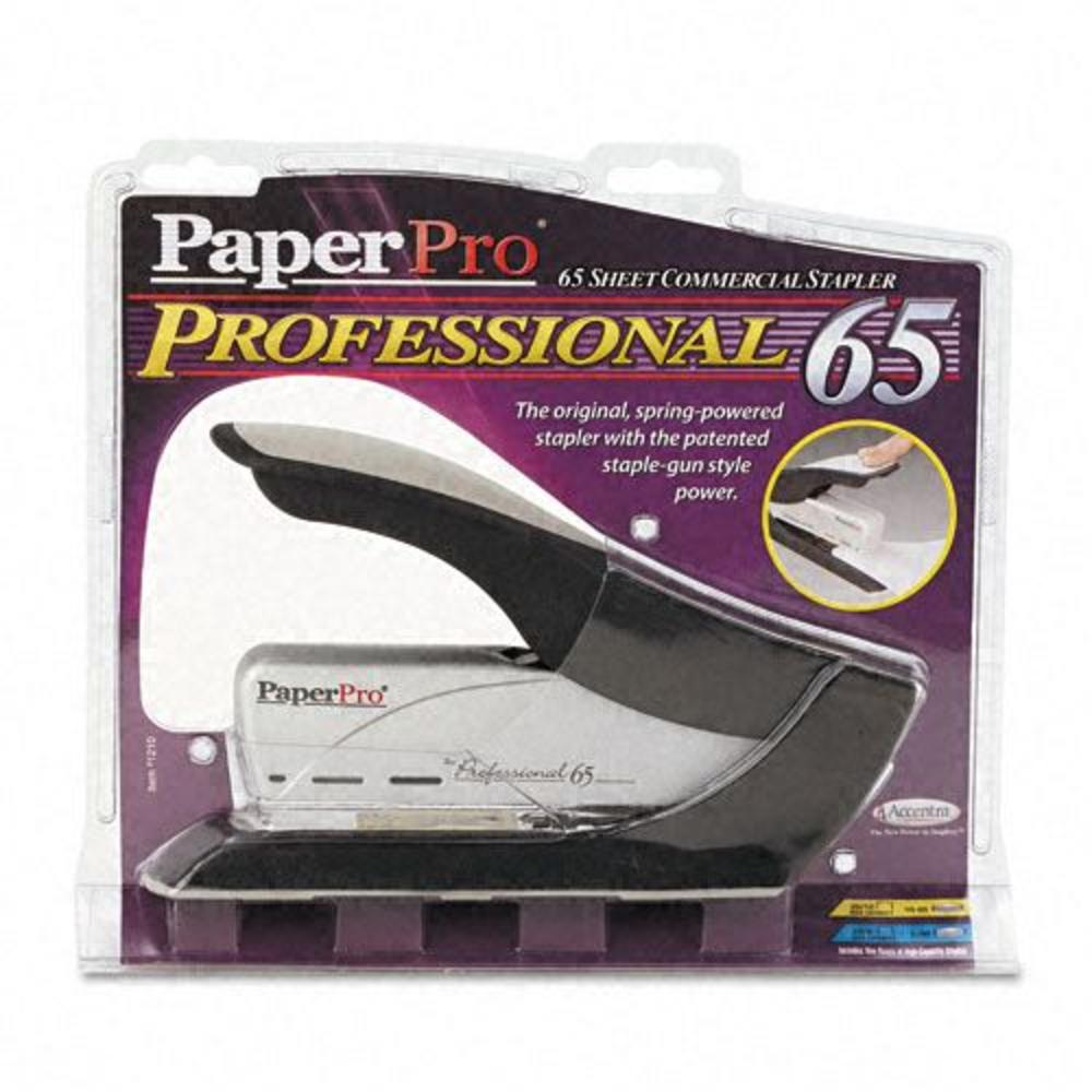 PaperPro ACI1210 Black/Silver 65 Sheet Capacity Heavy-Duty Stapler