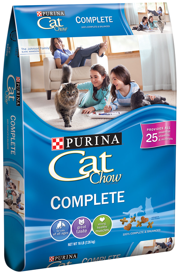 purina cat food complete