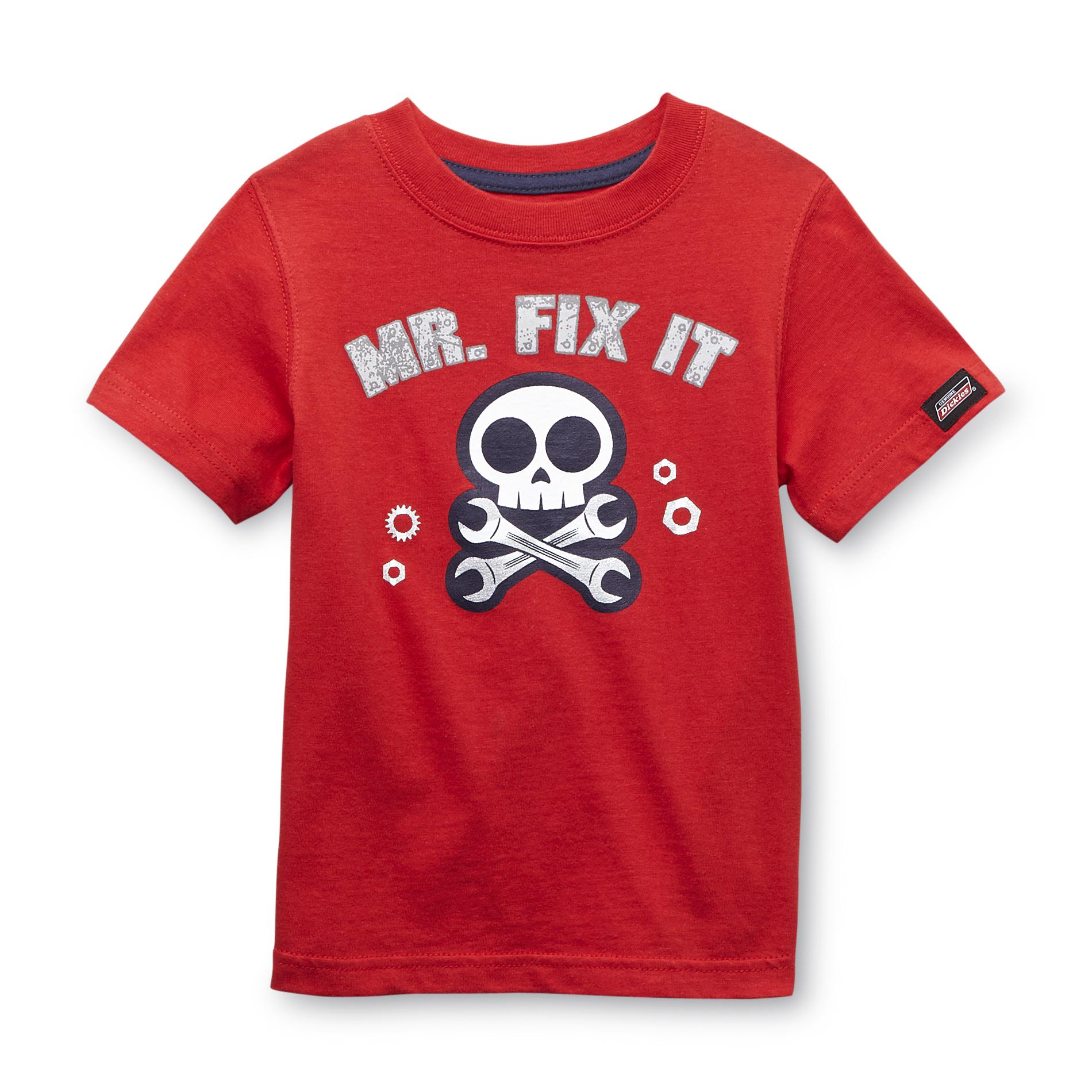 Dickies Infant & Toddler Boy's Graphic T-Shirt - Mr. Fix It Skull