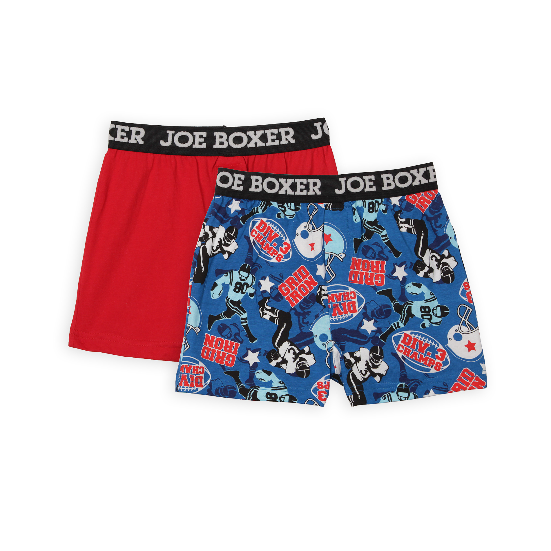 Joe Boxer Boy's 2 Pk Boxer Underwear