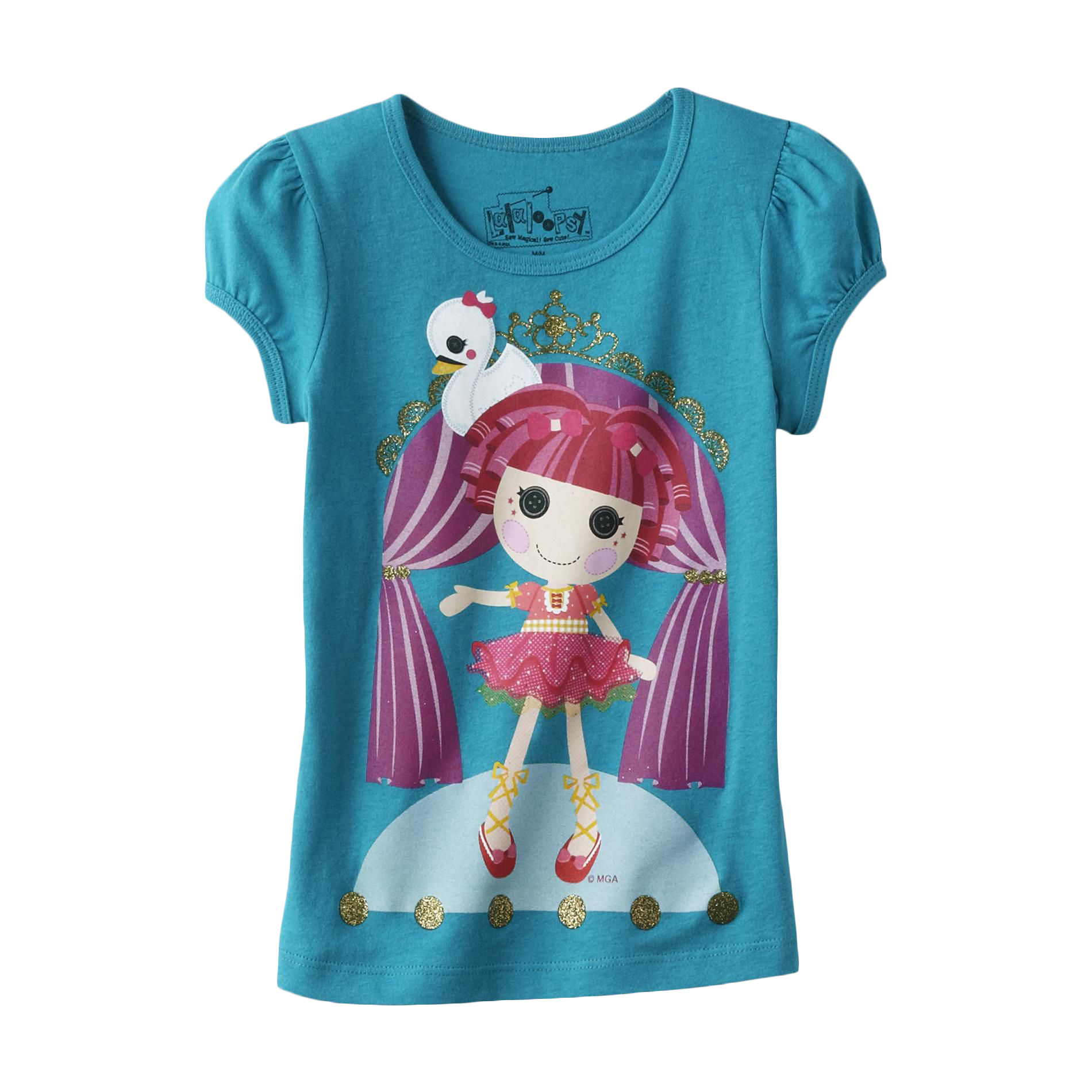 Lalaloopsy Girl's T-Shirt - Tippy Tumbelina