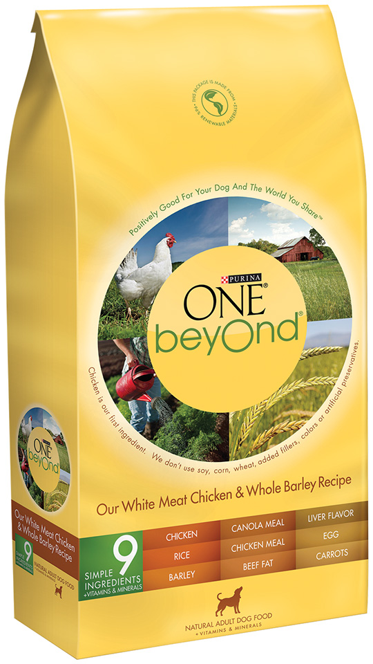 Purina ONE Beyond White Meat Chicken & Whole Barley Recipe Dog Food 3.5 lb. Bag