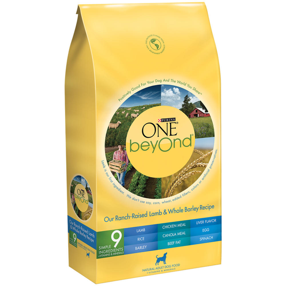 Purina Natural Adult Ranch-Raised Lamb & Whole Barley Recipe Dog Food 56 oz. Bag