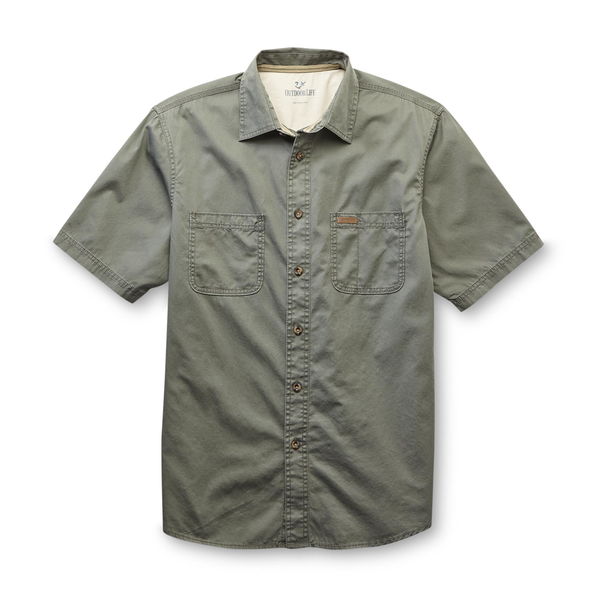 Outdoor Life&reg; Men's Short-Sleeve Twill Shirt