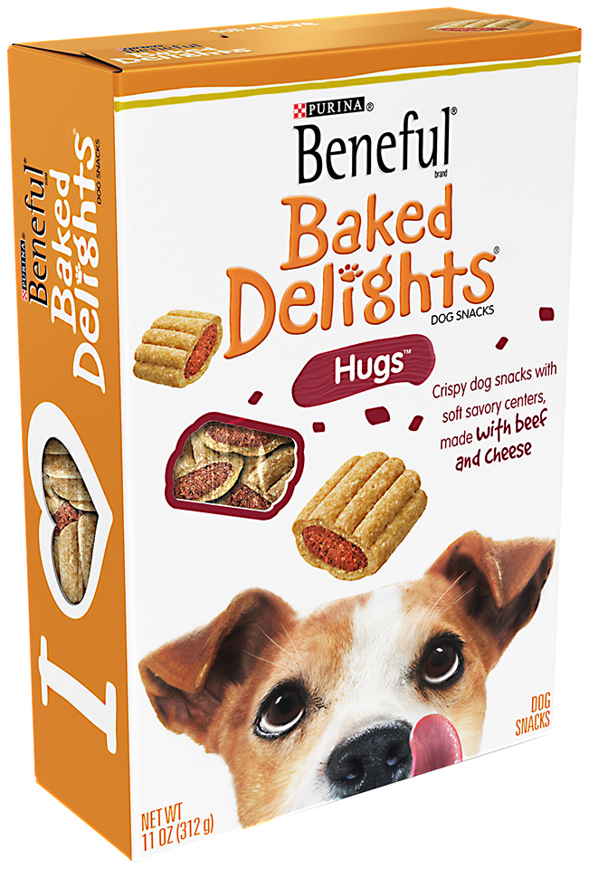Beneful Baked Delights(TM) Hugs Dog Snacks 11 oz. Box